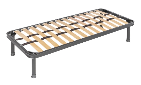 Rete a Doghe artigianale in ferro Hotel singola a Cuneo - Lidiflex